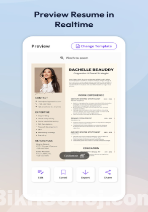 My Resume Builder CV Maker App